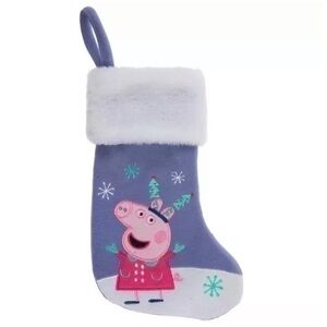 NWT. PEPPA PIG Mini Christmas Stocking